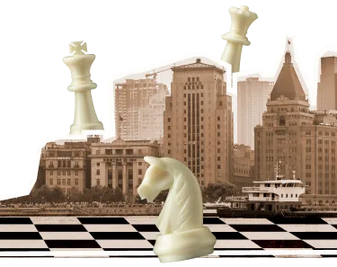 Изображение с застройкой города